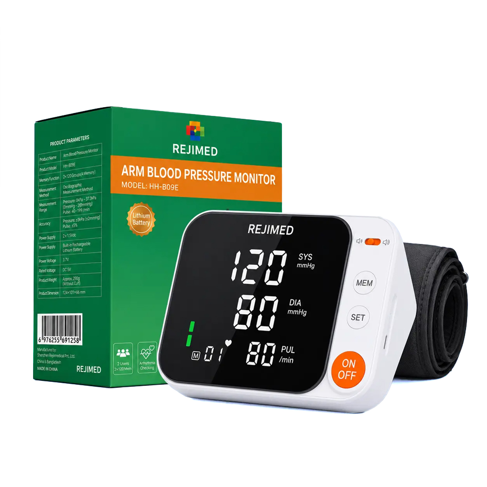 REJIMED Digital Blood Pressure Monitor HH-B09E